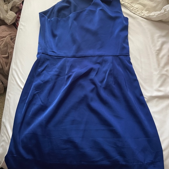 NBD Tere Mini Dress in Bright Cobalt - Picture 4 of 5